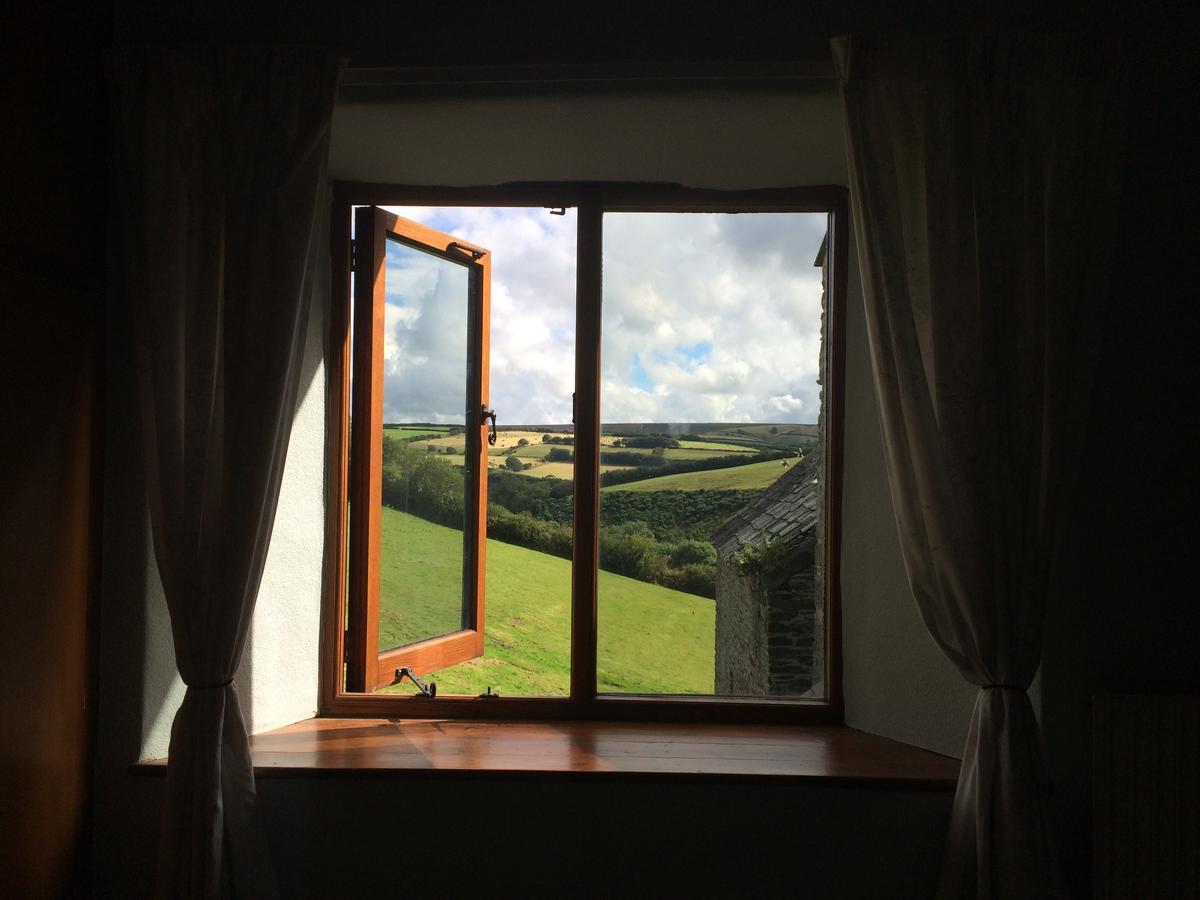 Coombe Farm Bed & Breakfast Lynton Bagian luar foto